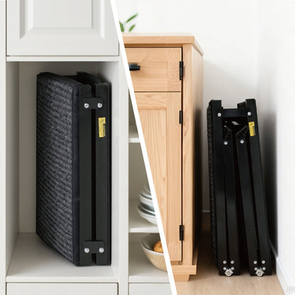 71" Portable Folding Aluminum Dog Ramp for Large Dogs, 250lbs Capacity, Non-Slip Surface